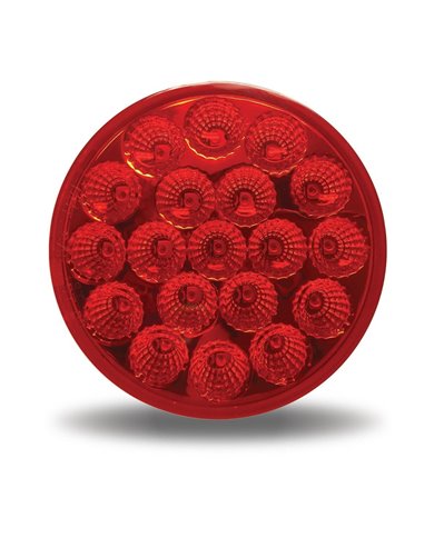 4" Red Stop, Turn & Tail LED (19 Diodes) 4" Red Stop, Turn & Tail LED (19 Diodes)