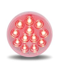 4" Mirror Clear Red Stop, Turn & Tail LED (12 Diodes) 4" Mirror Clear Red Stop, Turn & Tail LED (12 Diodes)