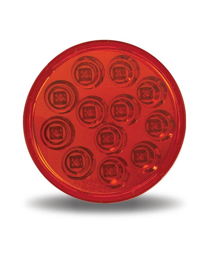 4" Mirror Red Stop, Turn & Tail LED (12 Diodes) 4" Mirror Red Stop, Turn & Tail LED (12 Diodes)