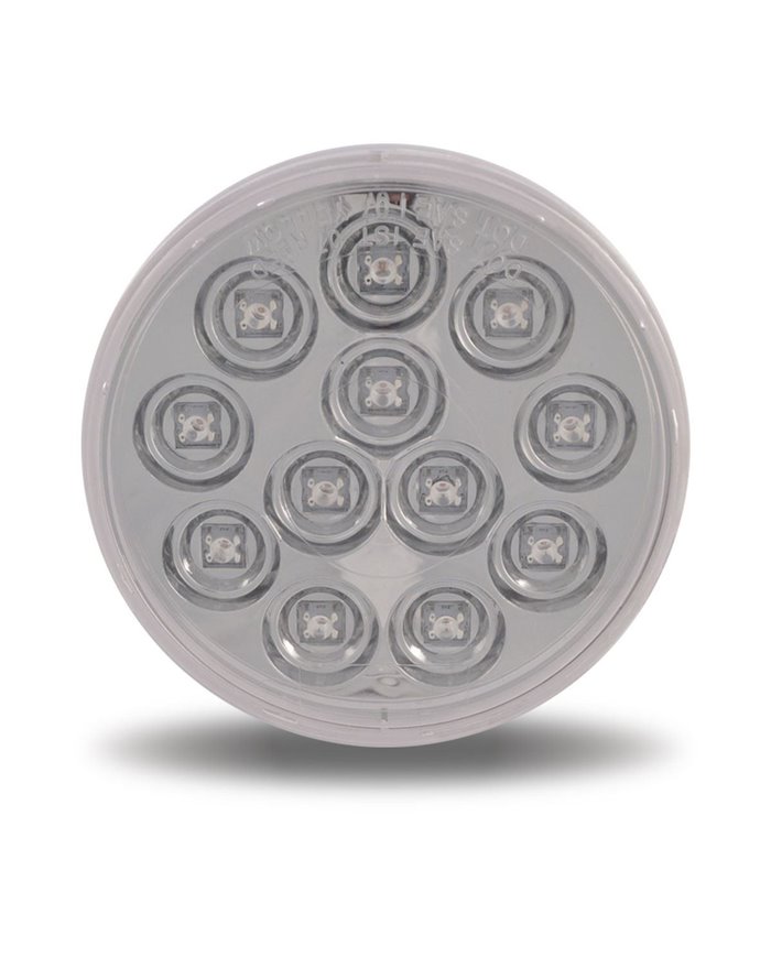 4" Mirror White Back-Up LED (12 Diodes)