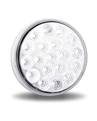 4" Dual Red/White Stop, Turn & Tail LED (19 Diodes) 4" Dual Red/White Stop, Turn & Tail LED (19 Diodes)