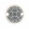 UP39389B-15 LED 3" Reflector Series 3 Light Only for Double Face Housing - Red LED/Clear Lens (Bulk)