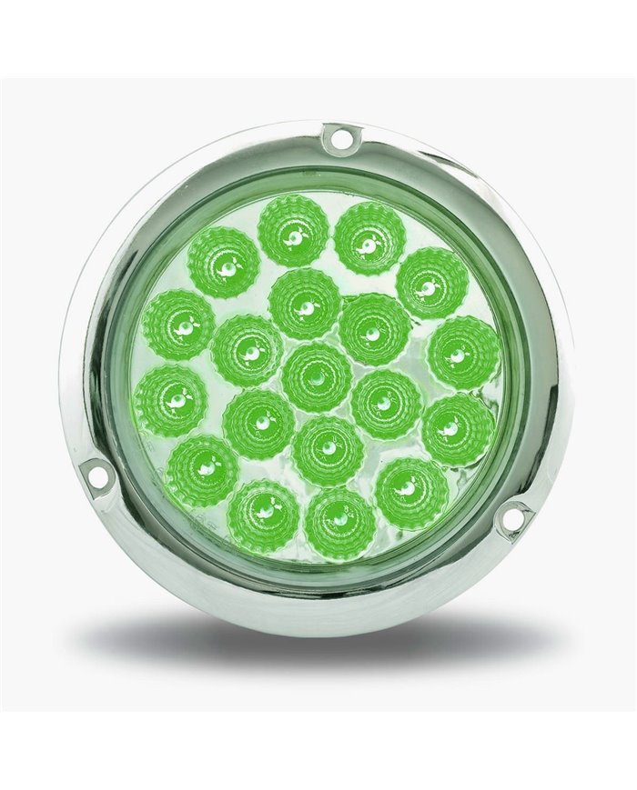 4" Dual Revolution Flangemount Red/Green LED 4" Dual Revolution Flangemount Red/Green LED