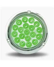 4" Dual Revolution Flangemount Red/Green LED 4" Dual Revolution Flangemount Red/Green LED