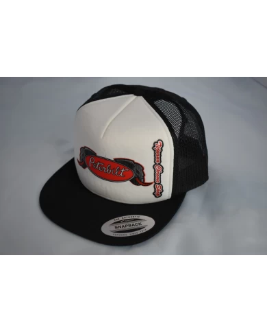 TCS - GORRA DE PARCHE PLANCHADO PETERBIL (BLK/WHT/BLK) TCS - GORRA DE PARCHE PLANCHADO PETERBIL (BLK/WHT/BLK)