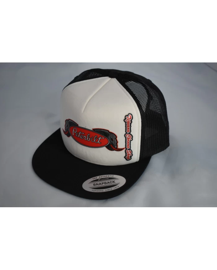 TCS - GORRA DE PARCHE PLANCHADO PETERBIL (BLK/WHT/BLK)