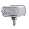 UP39417-12 LED Dual Function Double Face Light W/Bezel - T-Mount - Amber & Red LED/Clear Lens