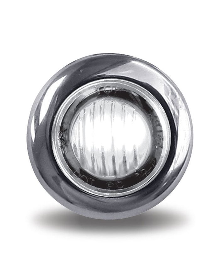 Mini Button Dual Revolution Amber/White LED Mini Button Dual Revolution Amber/White LED