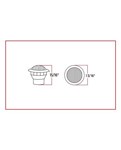 Mini Button Dual Revolution Red/Green LED Mini Button Dual Revolution Red/Green LED