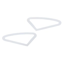 UP29056-Stainless 2007-2017 Kenworth T660 Fender Light Trim