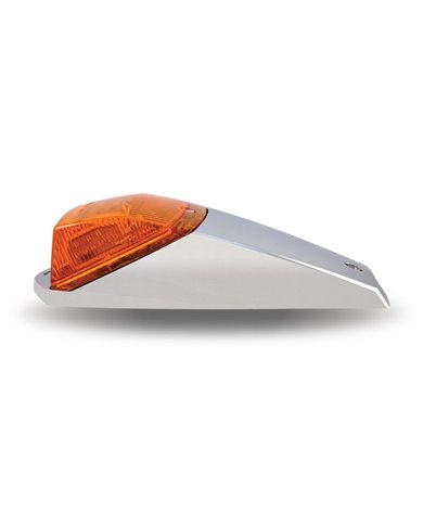Kenworth Cab Clear Amber LED with Housing (42 Diodes) Kenworth Cab Clear Amber LED with Housing (42 Diodes)