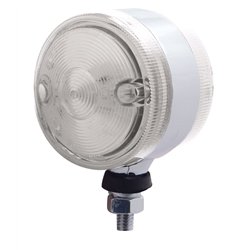 UP39427-30 LED 3" Dual Function Double Face Light - Amber & Red LED/Clear Lens