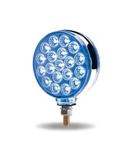Double Face Combination Dual Revolution Amber/Red/Blue LED (38 Diodes)