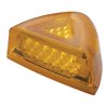 UP39436-37 LED Turn Signal Light With Chrome Base For 1987-2007 Peterbilt 379/378/357- Amber LED/Amber Lens