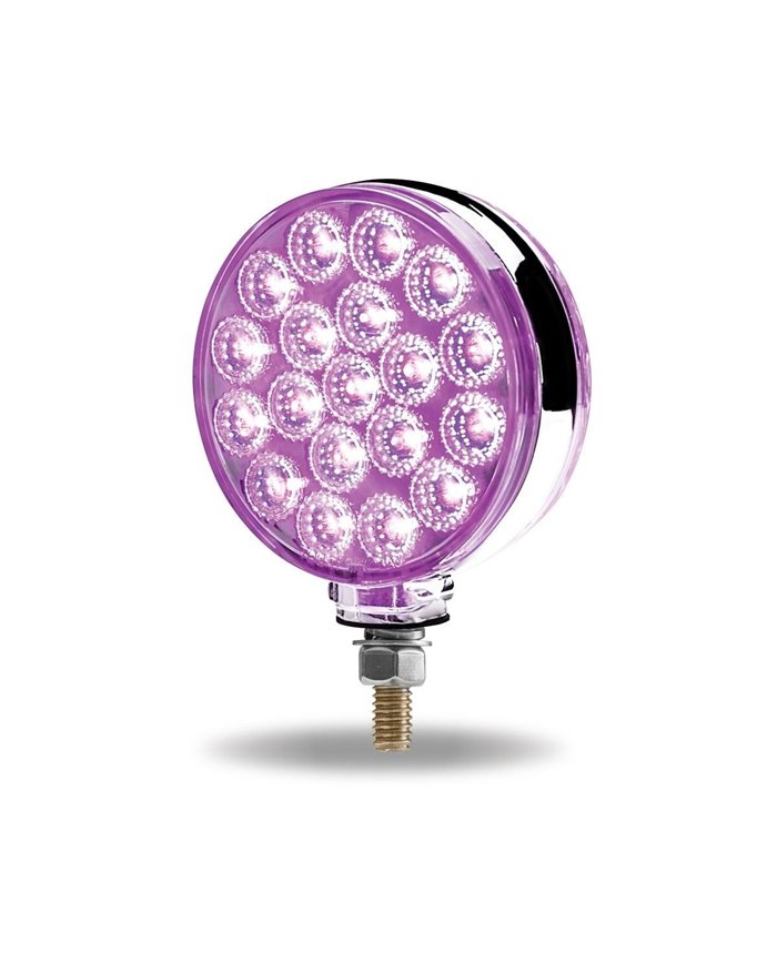 Double Face Combination Dual Revolution Amber/Red/Purple LED (38 Diodes) Double Face Combination Dual Revolution Amber/Red/Purple LED (38 Diodes)