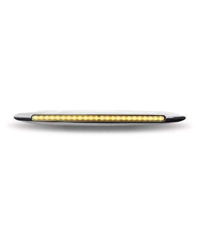 Slim Marker 17" Flatline Clear Amber LED (24 Diodes) Slim Marker 17" Flatline Clear Amber LED (24 Diodes)