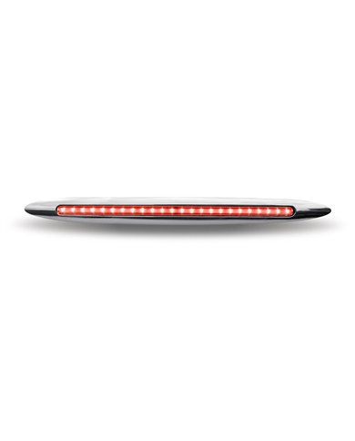 Slim Marker 17" Flatline Clear Red LED (24 Diodes) Slim Marker 17" Flatline Clear Red LED (24 Diodes)