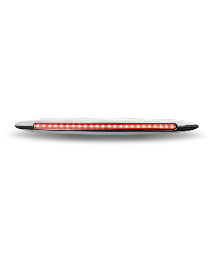 Slim Marker 17" Flatline Clear Red LED (24 Diodes) Slim Marker 17" Flatline Clear Red LED (24 Diodes)