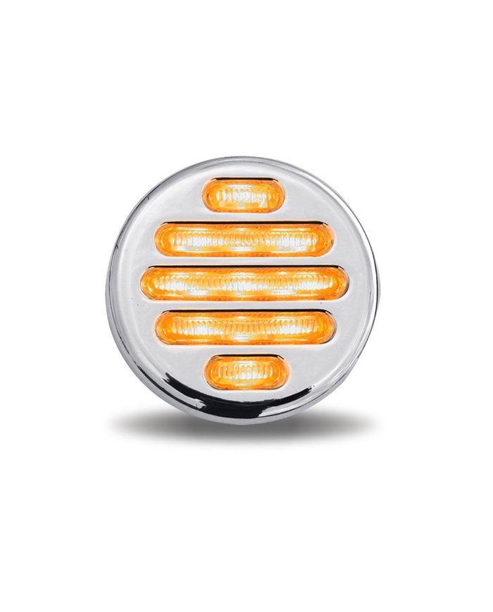 2" Flatline Clear Amber LED (9 Diodes) 2" Flatline Clear Amber LED (9 Diodes)