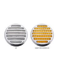 4" Flatline Clear Amber LED (49 Diodes) 4" Flatline Clear Amber LED (49 Diodes)