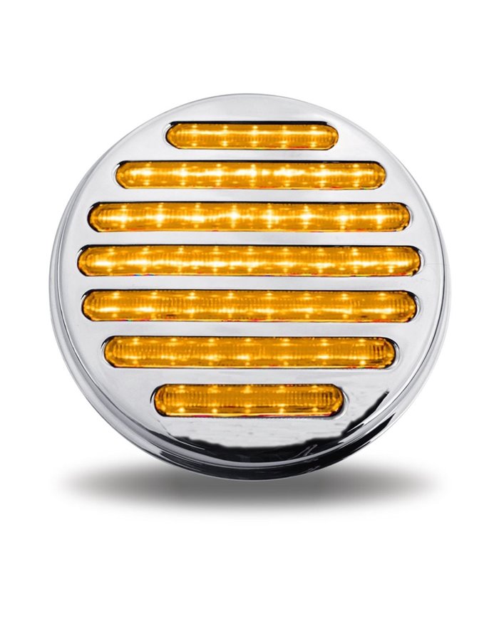 4" Flatline Clear Amber LED (49 Diodes) 4" Flatline Clear Amber LED (49 Diodes)