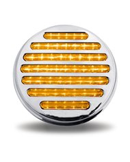 4" Flatline Clear Amber LED (49 Diodes) 4" Flatline Clear Amber LED (49 Diodes)