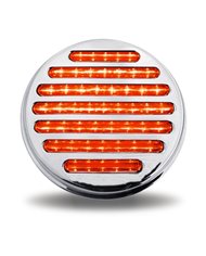 4" Flatline Clear Red LED (49 Diodes)