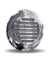 4" Flatline Flange Mount Clear Red LED (49 Diodes)