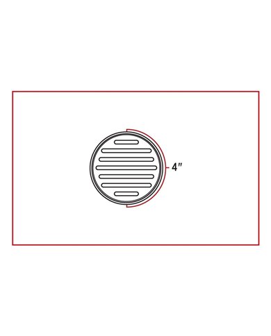 4" Flatline Red LED (49 Diodes) 4" Flatline Red LED (49 Diodes)