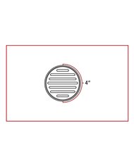 4" Flatline Red LED (49 Diodes) 4" Flatline Red LED (49 Diodes)