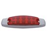 UP39452-10 LED Reflector Rectangular Clearance/Marker Light - Red LED/Red Lens