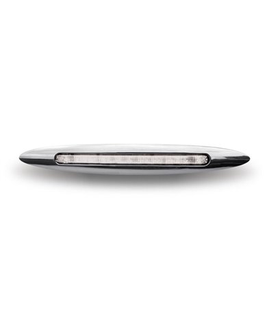 9" X 1" Flatline Color Slim-Line White Marker LED (14 Diodes) 9" X 1" Flatline Color Slim-Line White Marker LED (14 Diodes)