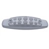 UP39453-10 LED Reflector Rectangular Clearance/Marker Light  - Amber LED/Clear Lens