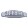 UP39454-10 LED Reflector Rectangular Clearance/Marker Light  - Red LED/Clear Lens