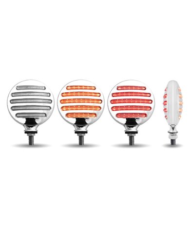 Flatline Double Face Combination Clear LED Flatline Double Face Combination Clear LED