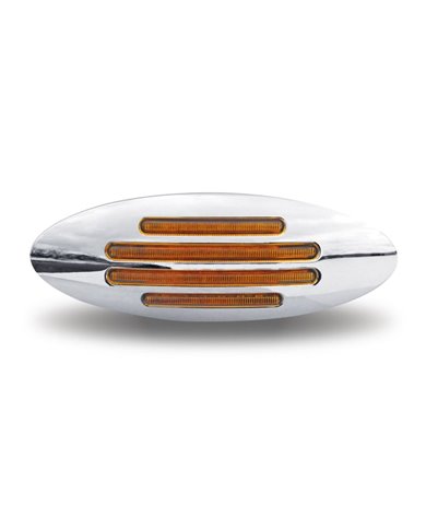 Marker Flatline Clear Amber LED (32 Diodes) Marker Flatline Clear Amber LED (32 Diodes)