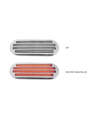 Oval Flatline Clear Red LED (52 Diodes) Oval Flatline Clear Red LED (52 Diodes)