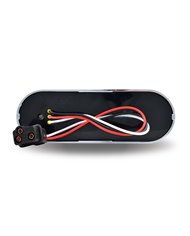 Oval Flatline Clear Red LED (52 Diodes) Oval Flatline Clear Red LED (52 Diodes)