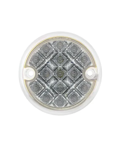 UP39469B-15 LED 3" Reflector Series 4 Light Only For Double Face Light Housing - Amber LED/Clear Lens (Bulk)