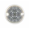 UP39469B-15 LED 3" Reflector Series 4 Light Only For Double Face Light Housing - Amber LED/Clear Lens (Bulk)