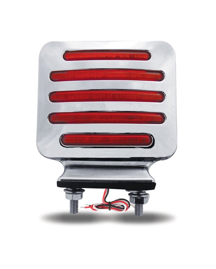 Flatline Double Face Double Post Square LED