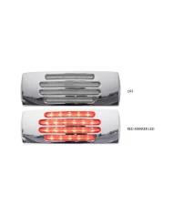 2" X 6" Flatline Clear Red Trailer LED (22 Diodes) 2" X 6" Flatline Clear Red Trailer LED (22 Diodes)