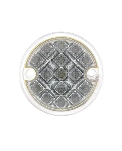 UP39470B-15 LED 3" Reflector Series 4 Light Only For Double Face Light Housing - Red LED/Clear Lens (Bulk)