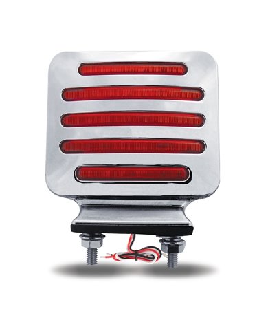 Dual Flatline Double Face Square Combination Amber/Red/Blue LED Dual Flatline Double Face Square Combination Amber/Red/Blue LED