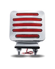 Dual Flatline Double Face Square Combination Amber/Red/Blue LED Dual Flatline Double Face Square Combination Amber/Red/Blue LED