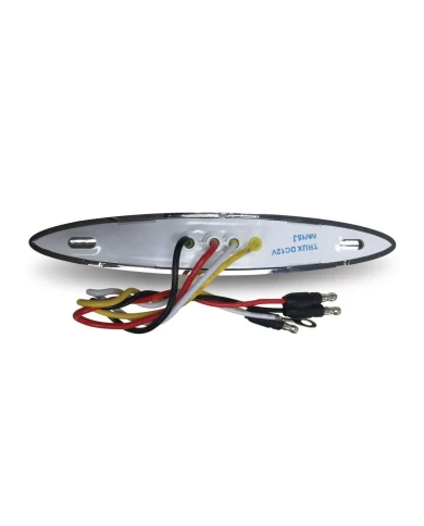 6" Slim Marker Dual Flatline Red/Purple LED (9 Diodes) 6" Slim Marker Dual Flatline Red/Purple LED (9 Diodes)
