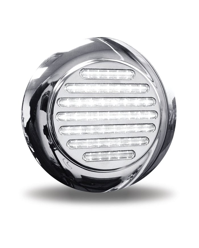 4" Dual Flatline Flange Mount Red/White LED (49 Diodes) 4" Dual Flatline Flange Mount Red/White LED (49 Diodes)