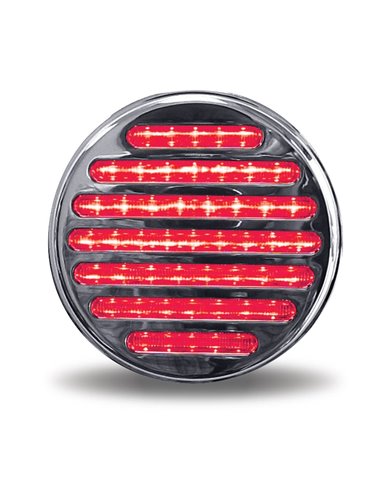 4" Dual Flatline Red/White LED (49 Diodes) 4" Dual Flatline Red/White LED (49 Diodes)