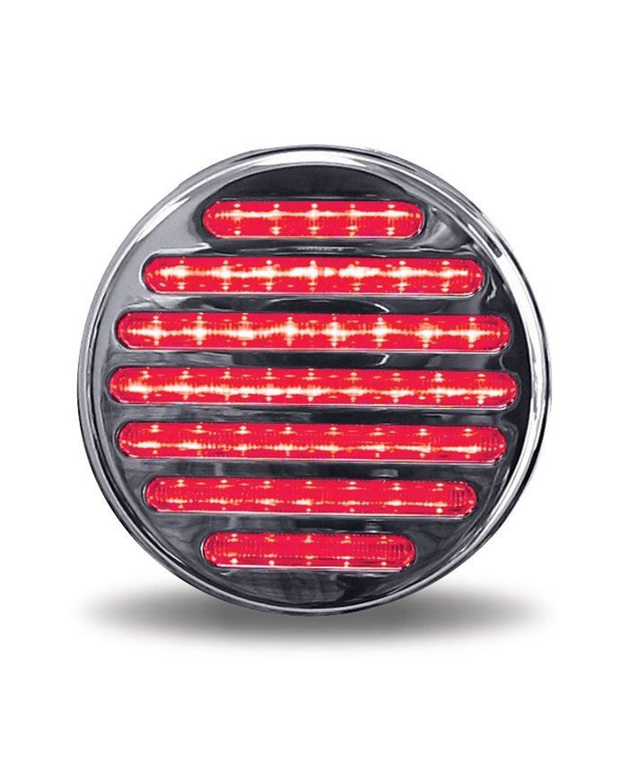 4" Dual Flatline Red/White LED (49 Diodes) 4" Dual Flatline Red/White LED (49 Diodes)