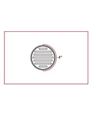 4" Dual Flatline Red/White LED (49 Diodes) 4" Dual Flatline Red/White LED (49 Diodes)